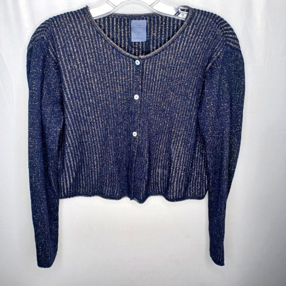 Zara Knit Wear Crop Cardigan Top